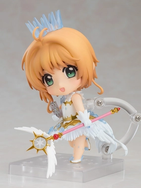 Felt Toy PVC Showcase 1040 Nendoroid Sakura Kinomoto: CLEAR Ver (rerun)