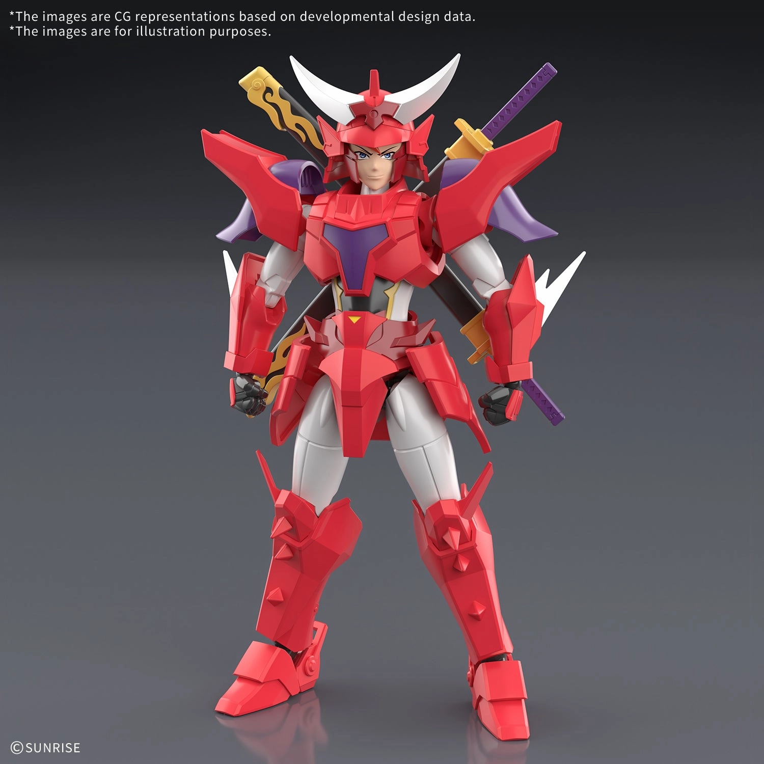 Fantasy Goods 30MF Yoroi-Shinden Samurai Troopers (Ronin Warriors) Gai of the Heat