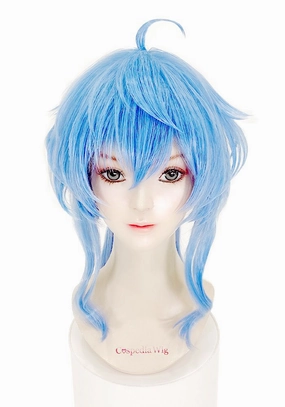 Permadeath Option "Genshin Impact" Ganyu style cosplay wig