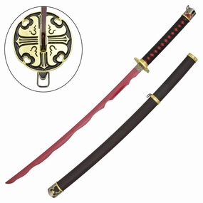 KATANA ORNEMENTAL RIVERS BLOOD SWORD ELDEN RING Famous Painting Movie Display