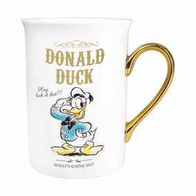 Disney Gold Mug Elegant Tea Coffee Cup Donald Duck 2018 A/W Fantasy Sculpture