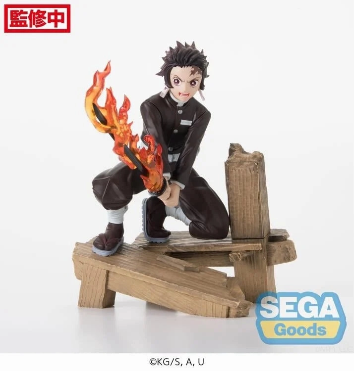 Action Toy Figure Demon Slayer: Kimetsu no Yaiba" Figure "Tanjiro Kamado" -Swordsmith Village Arc- Award Trophy Travel Souvenir
