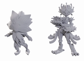 Peer-to-Peer PF UNPAINTED MINIS WV25 LOTUS LESHY AND FLYTRAP LESHY