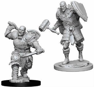 Exclusive Content Post-Launch Support D&D Unpainted Minis WV7 Male Goliath Fighter