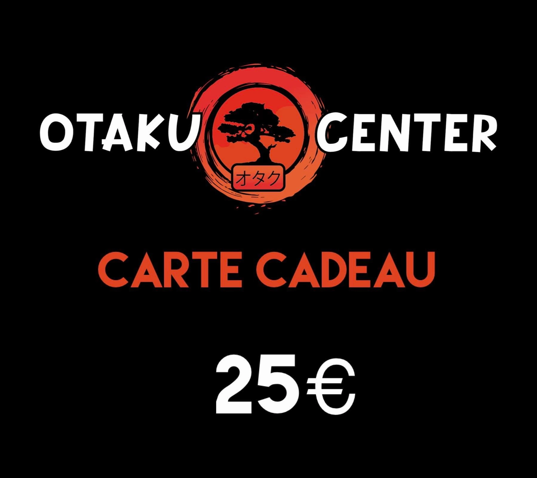 Carte Cadeau Otaku Center  Offrez manga, figurines, jeux & goodies New Genre