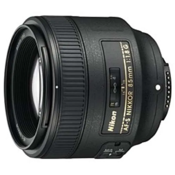 PVC Figure Nikon Camera Lens AF-S NIKKOR 85mm f/1.8G NIKKOR Black [Nikon F /Single Focal Length Lens]