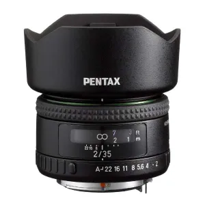 Showpiece Item Ricoh Camera Lens HD PENTAX-FA35mmF2 Black [PENTAX K /Single Focal Length Lens]
