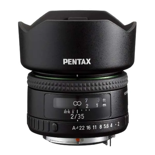 Showpiece Item Ricoh Camera Lens HD PENTAX-FA35mmF2 Black [PENTAX K /Single Focal Length Lens]