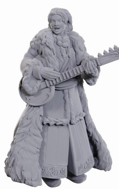 Periodically Rare DND UNPAINTED MINIS WV23 ANSALON HUMAN BARD