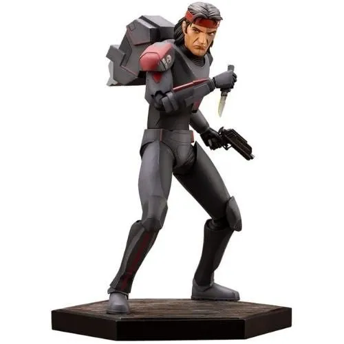 ARTFX Star Wars Bad Batch Hunter THE BAD BATCH 1/7 Easy Assembly Kit Enthusiast Grade Fan Favorite