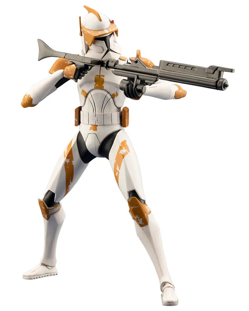 ARTFX  Star Wars: The Clone Wars Commander Cody The Clone Wars Ver. 1/10 Easy Assembly Kit Bronze Cast app connected
