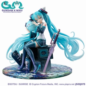 LUCREA SERIES Mobile Suit Gundam 45th Anniversary X Hatsune Miku Hatsune Miku X OO Gundam Kitchen Decor