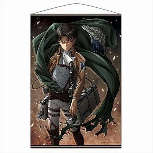 Attack on Titan B2 Wall Scroll F [Levi] Gaming Model