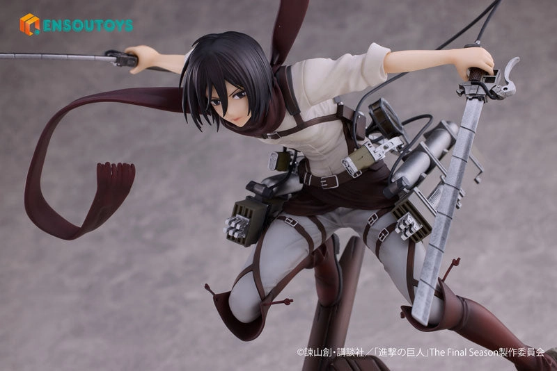Mecha Robot Miniature Figure Attack on Titan Mikasa Ackerman 1/7 Complete Figure