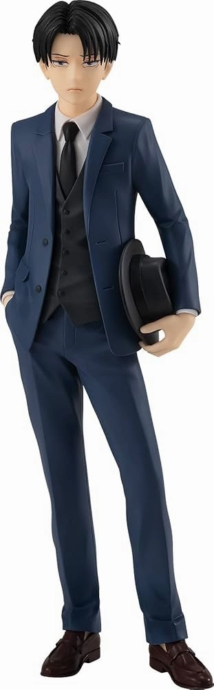 Attack on Titan Pop UP Parade Levi Suit PVC Figure Display Base Gamer Setup