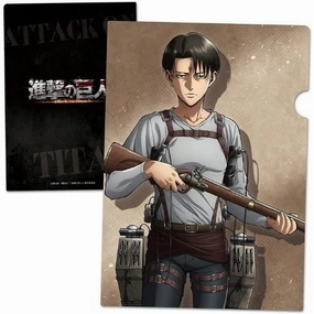 Character Decor Chibi Collection Attack on Titan season3 Clear File M Levi