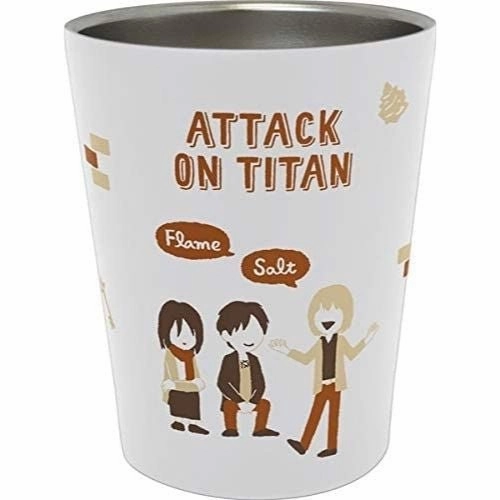 Attack on Titan Stainless Steel Thermo Tumbler Yuru Pallet Sculpture Reproduction