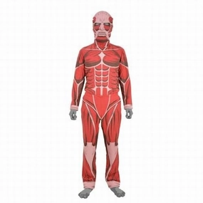 Attack on Titan Ultra Large Titan Official Costume Men's Size L Steampunk Design Movie Item