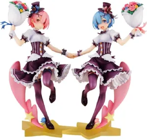 Fantasy Display KDcolle Re:ZERO -Starting Life in Another World- Ram & Rem Birthday Celebration Ver. Complete Set 1/7 Complete Figure