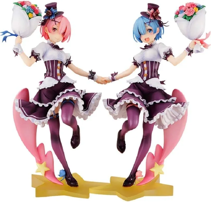 Fantasy Display KDcolle Re:ZERO -Starting Life in Another World- Ram & Rem Birthday Celebration Ver. Complete Set 1/7 Complete Figure