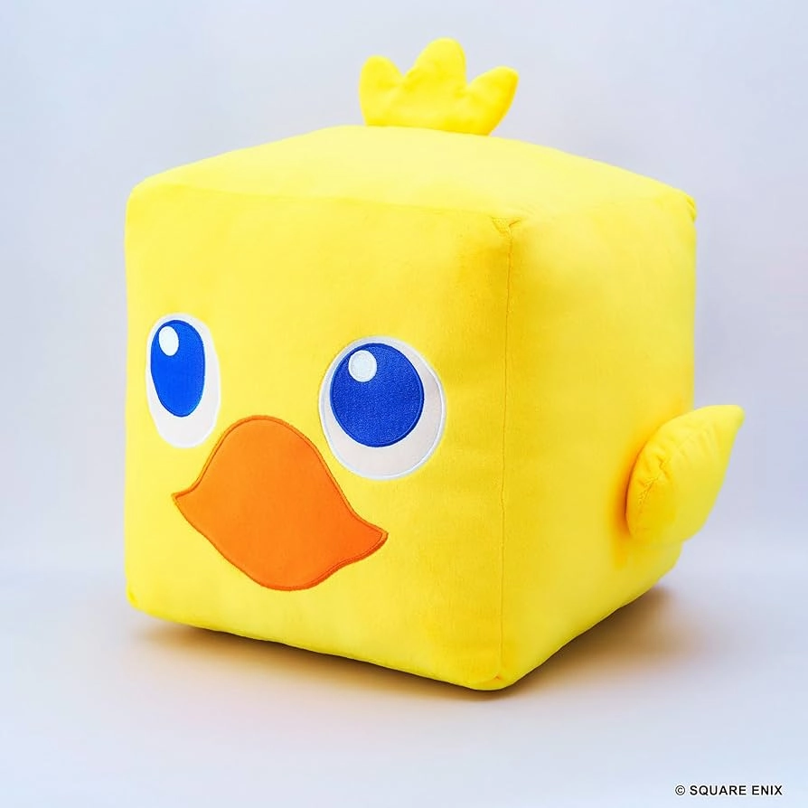 Knowledgeable Source Final Fantasy Cube Plush - Chocobo