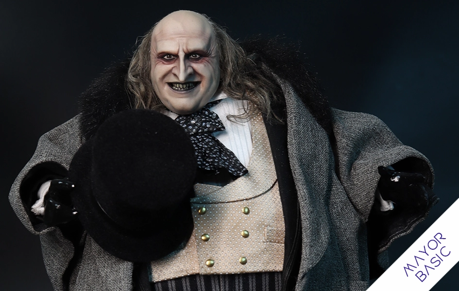 Batman Returns (1992) - The Penguin (Mayor Basic) 1/6 Scale Figure Assembly Required Cultural symbol