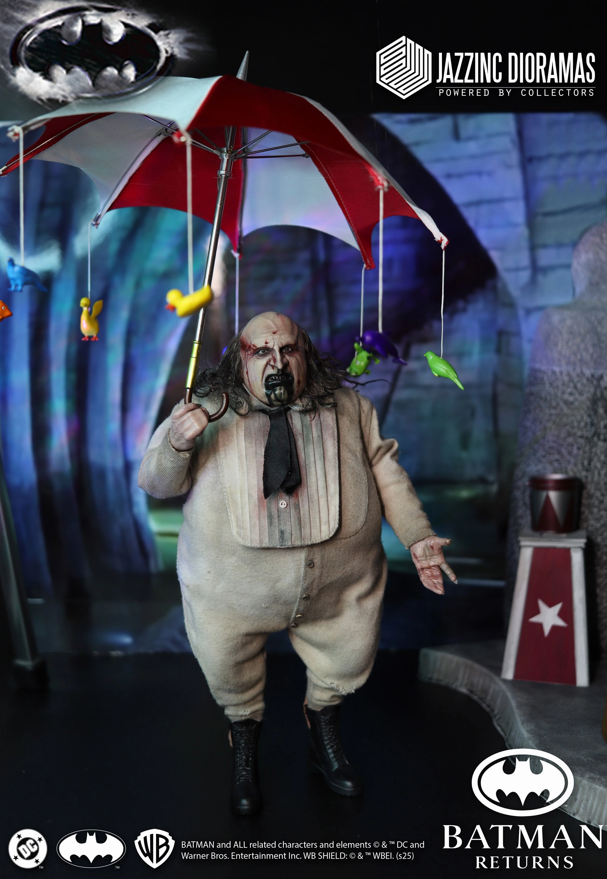 Batman Returns (1992) - The Penguin (Sewer Deluxe) 1/6 Scale Figure Amateur Hobby