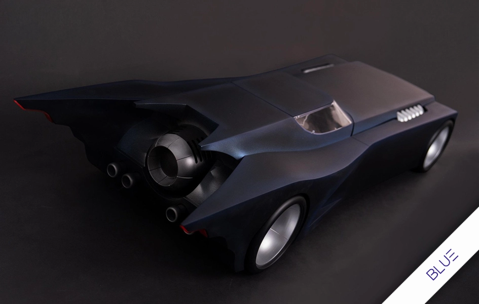 Batman: The Animated Series - Batmobile (Blue Shaded) 1/6 Scale Vehicle Cryptid Model
