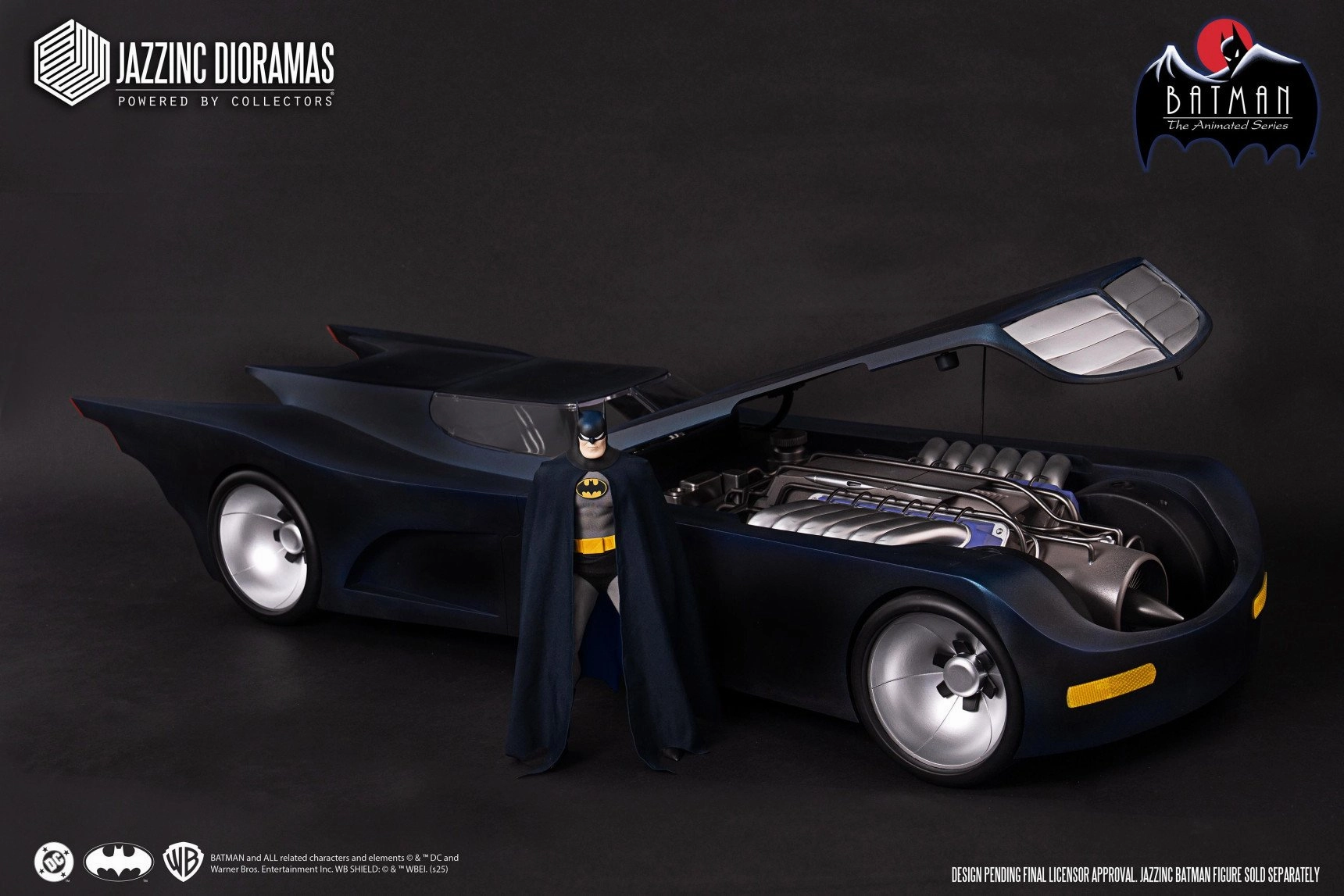 Wholesale Price Batman: The Animated Series - Batmobile (Blue Shaded) 1/6 Scale Vehicle