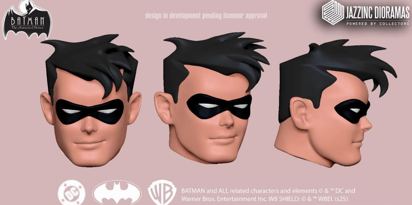 Constant Companion Vibrant Colors Batman: The Animated Series - Robin 1/6 Scale Figure by Jazzinc