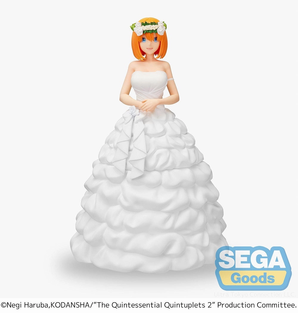 Bathroom Accent SPM Figure Yotsuba Nakano Bride Ver. Prize Figure
