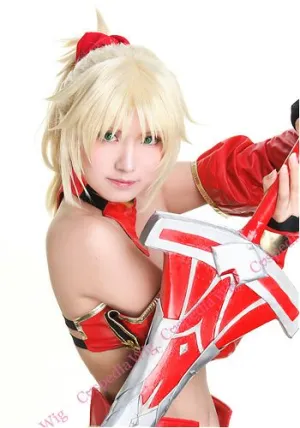 "Fate/Grand Order" Mordred style cosplay wig Enchanting Table Standard Class
