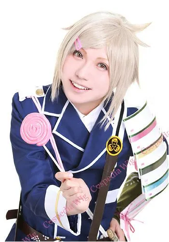 Progressive Values ??Touken Ranbu??Houchou Toushirou style cosplay wig