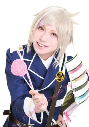 Progressive Values ??Touken Ranbu??Houchou Toushirou style cosplay wig