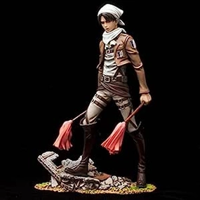 Display Model BRAVE-ACT - Attack on Titan: Levi (Cleaning Ver.) 1/8 Complete Figure [Animate, Gamers, Stellar Works, Union Creative Online Exclusive]