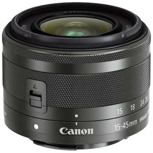 Interactive Toy Gaming Hobby CANON Camera Lens EF-M15-45mm F3.5-6.3 IS STM Graphite [Canon EF-M / zoom lens]