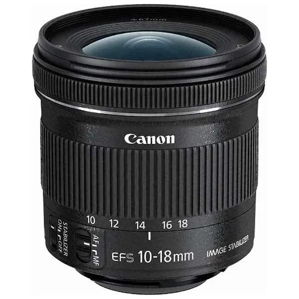 CANON Camera Lens EF-S10-18mm F4.5-5.6 IS STM for APS-C Black [Canon EF / Zoom Lens] Reptile Figure Designer creation