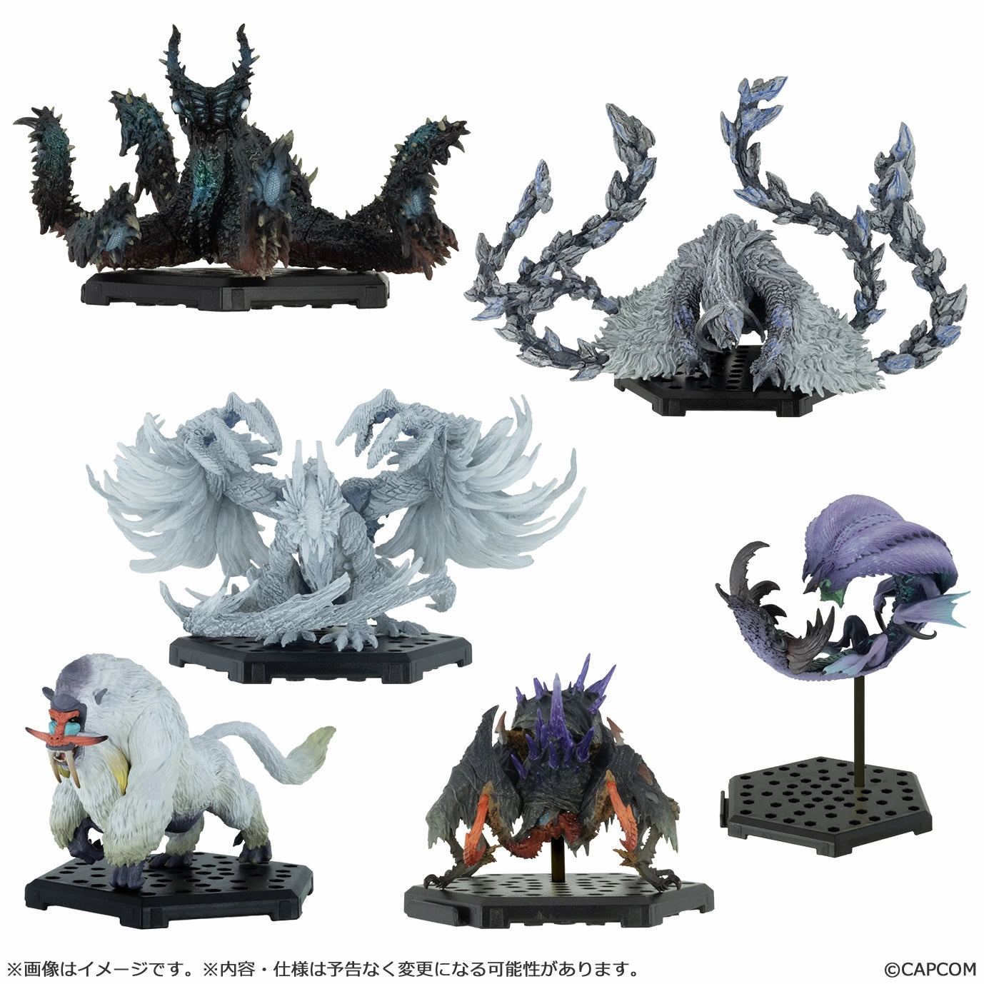 Capcom Figure Builder Monster Hunter Standard Model Plus Vol. 29 (SET of 6pcs) Desk Decor