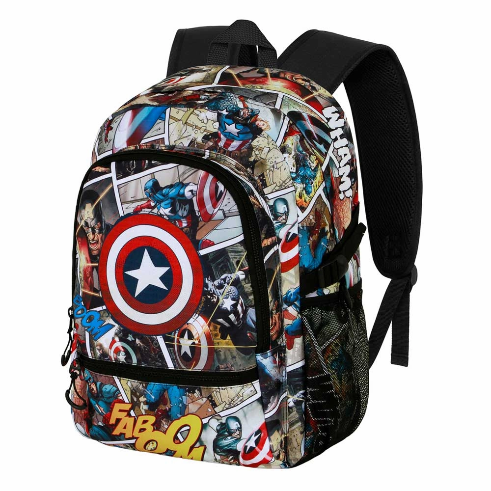 CAPTAIN AMERICA - Comics - Sac ?? Dos Fight FAN '44x31x18cm' Model Creator