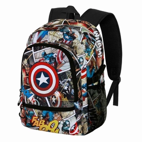 CAPTAIN AMERICA - Comics - Sac ?? Dos Fight FAN '44x31x18cm' Model Creator