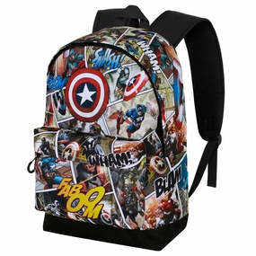 CAPTAIN AMERICA - Comics - Sac ?? Dos HS FAN '44x31x18cm' Superb Artist