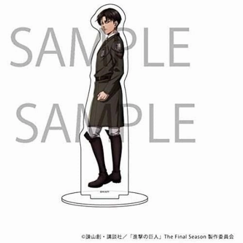 Chara Acrylic Figure "Attack on Titan" 03/ Levi Wall Mounted