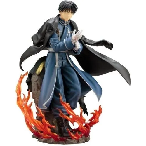 Action Decor Chrome Plated ARTFX J FULLMETAL ALCHEMIST Roy Mustang 1/8 Complete Figure