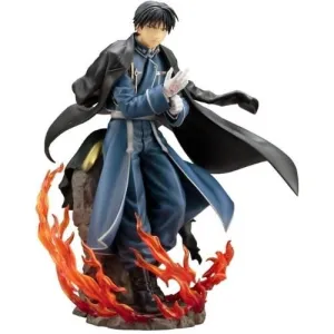 Action Decor Chrome Plated ARTFX J FULLMETAL ALCHEMIST Roy Mustang 1/8 Complete Figure