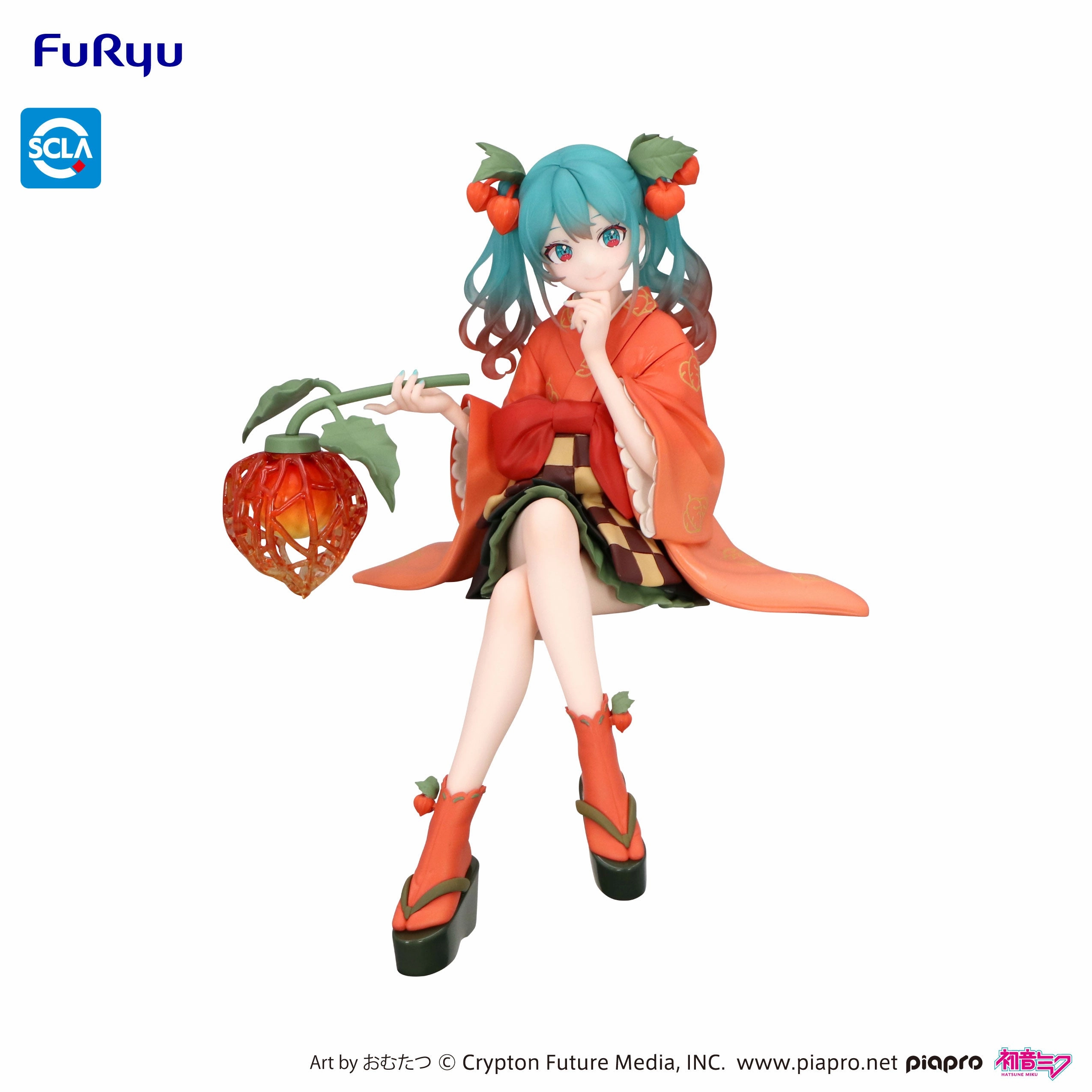 Gaming Collectible TV show Character Vocal Series 01: Hatsune Miku Noodle Stopper Figure Flower Fairy Winter Cherry
