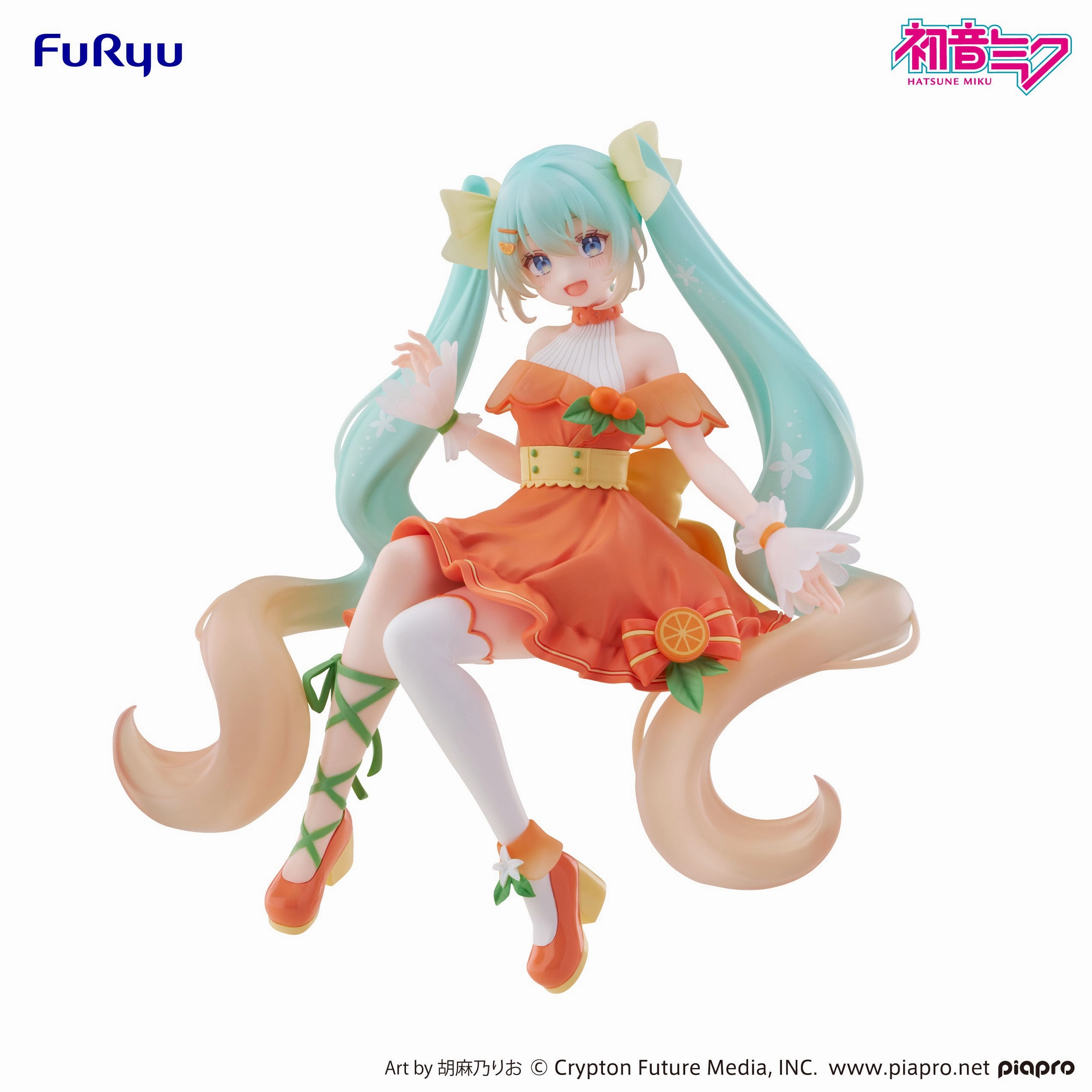 Character Vocal Series 01: Hatsune Miku Noodle Stopper Figure Hatsune Miku Citrus ver Souvenir Shop Fairy tale
