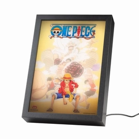 Reasonable Maker Protective cover ONE PIECE - Luffy - Cadre Lumineux LED 28x20x5cm