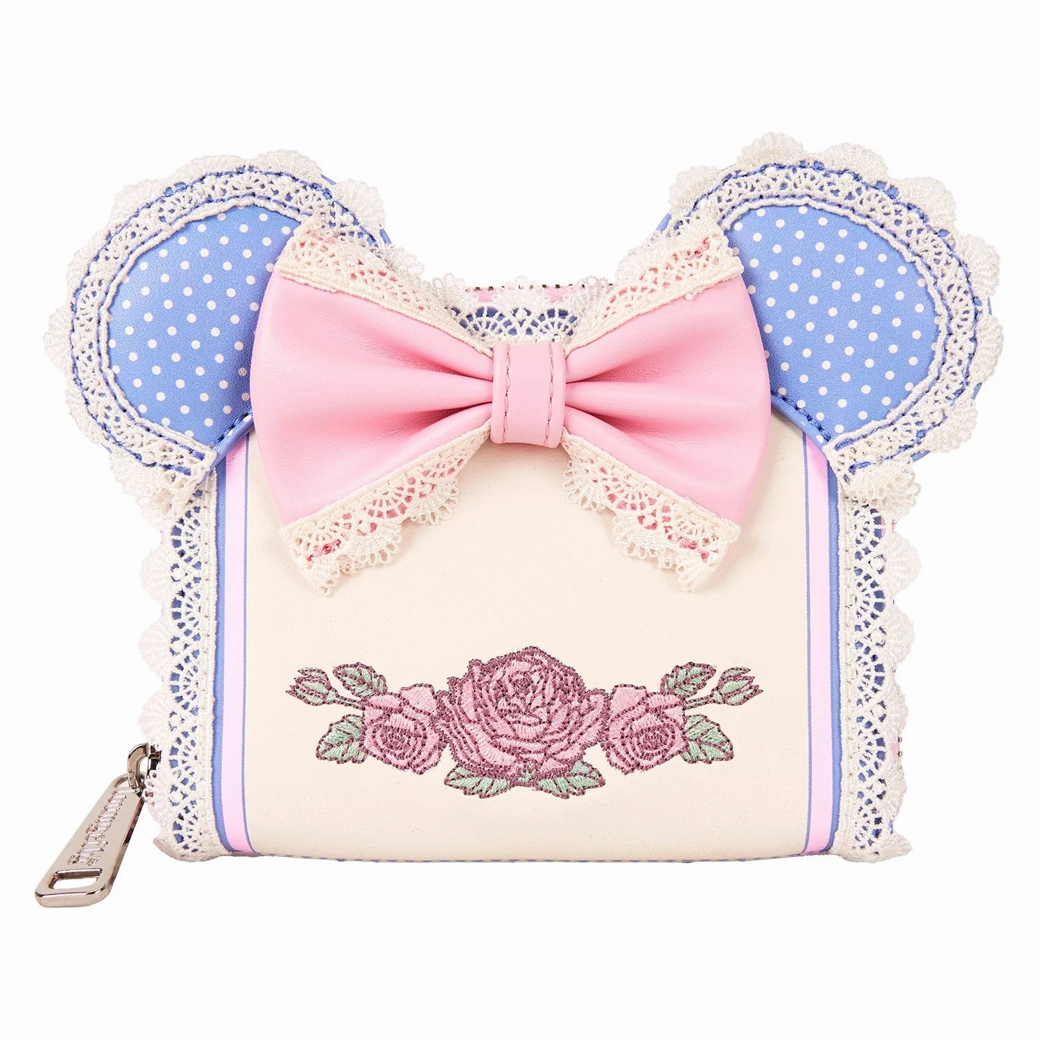 DISNEY - Minnie "Floral and Lace Ears" - Portefeuille LoungeFly Best Value Tiny System
