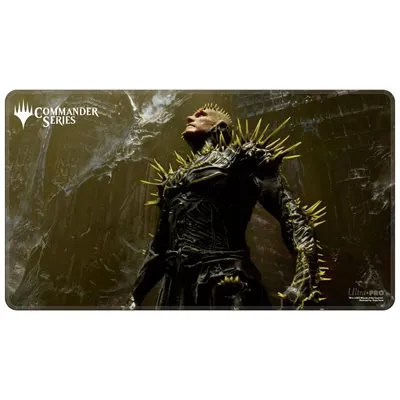 UP Playmat Stitched Edge MTG Commander Series: K'rrik Limited Pack Release Limited Series Display