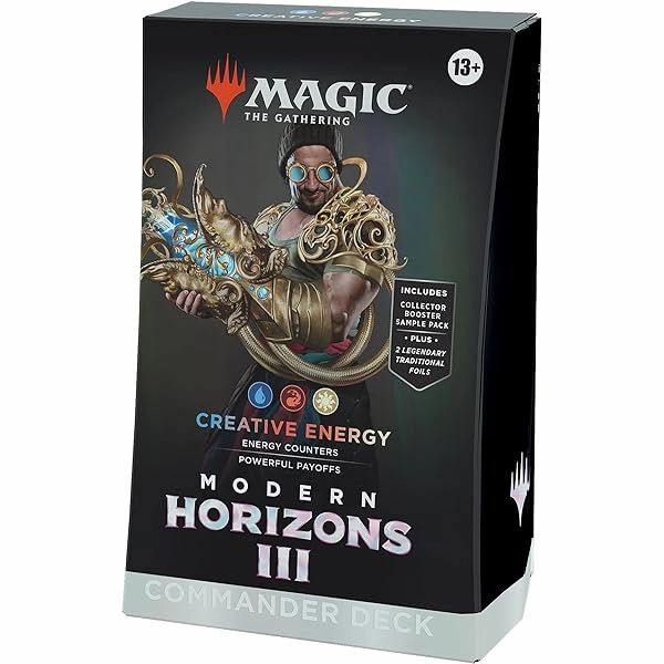 MTG Modern Horizons III Commander Deck - Creative Energy Collector's Series Set